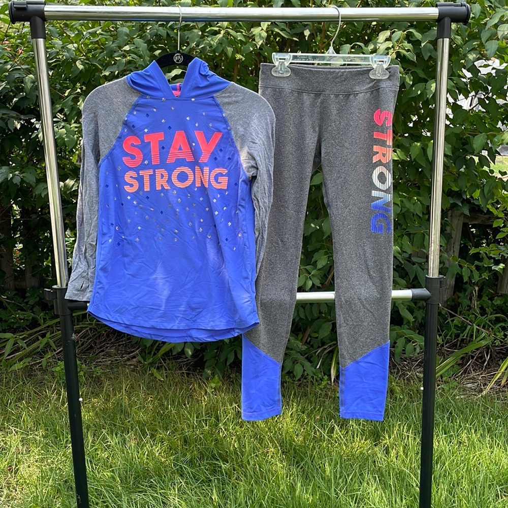 Legging and long sleeve shirt set